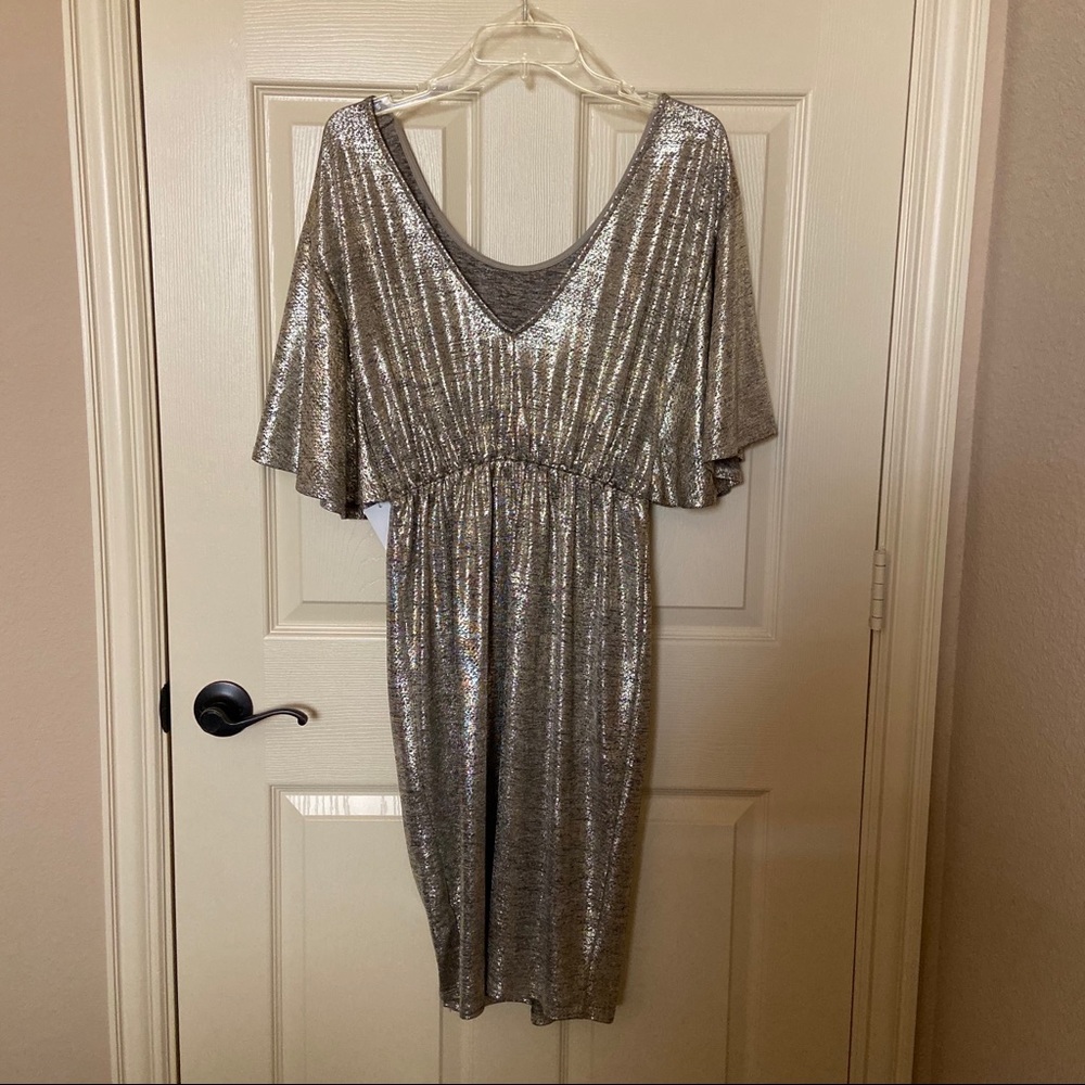 Metallic Charlotte Russe Dress - Picture 2 of 2
